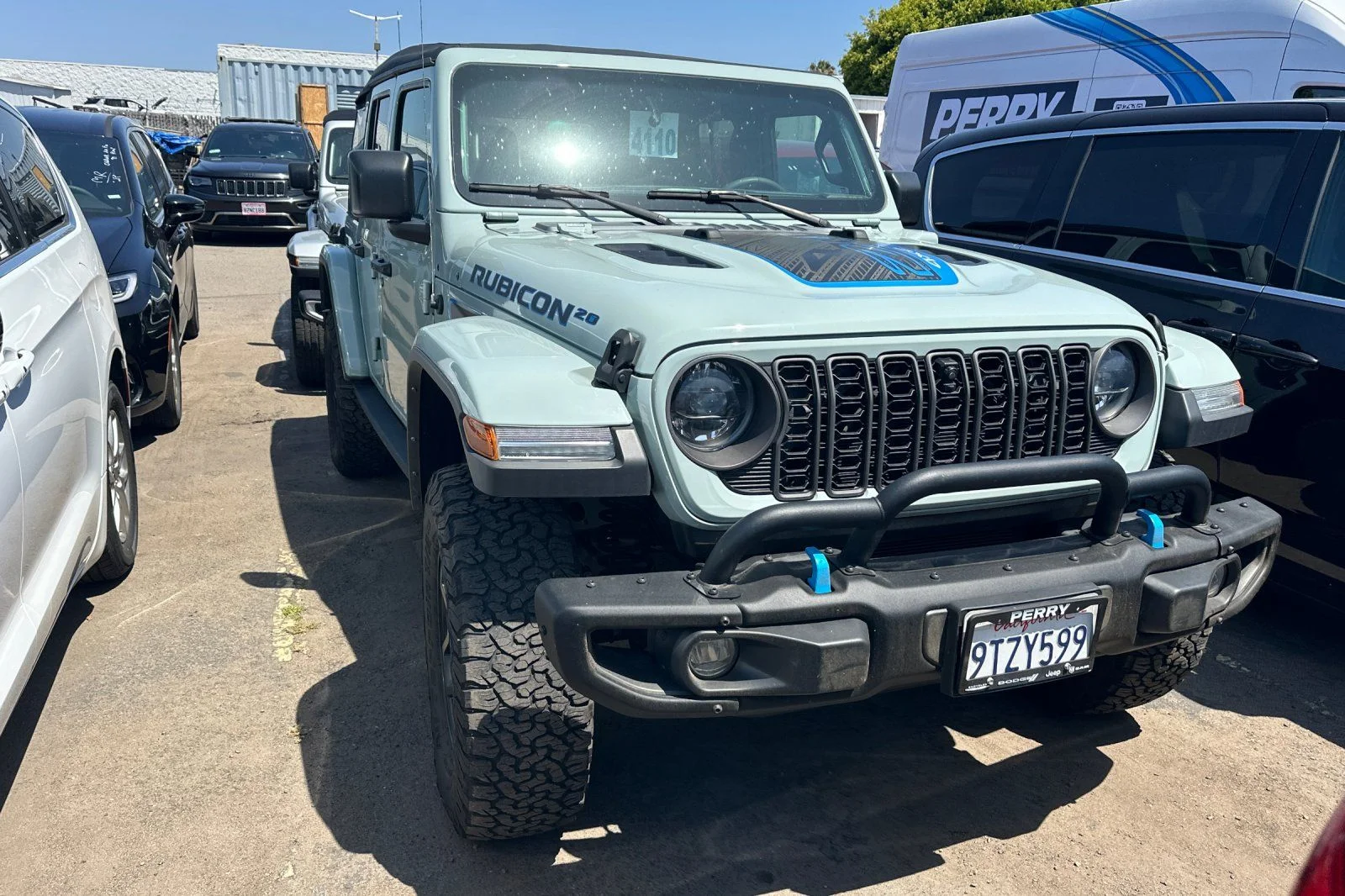 Used 2023 Gray Jeep Rubicon 20th Anniversary Edition 4xe image 2