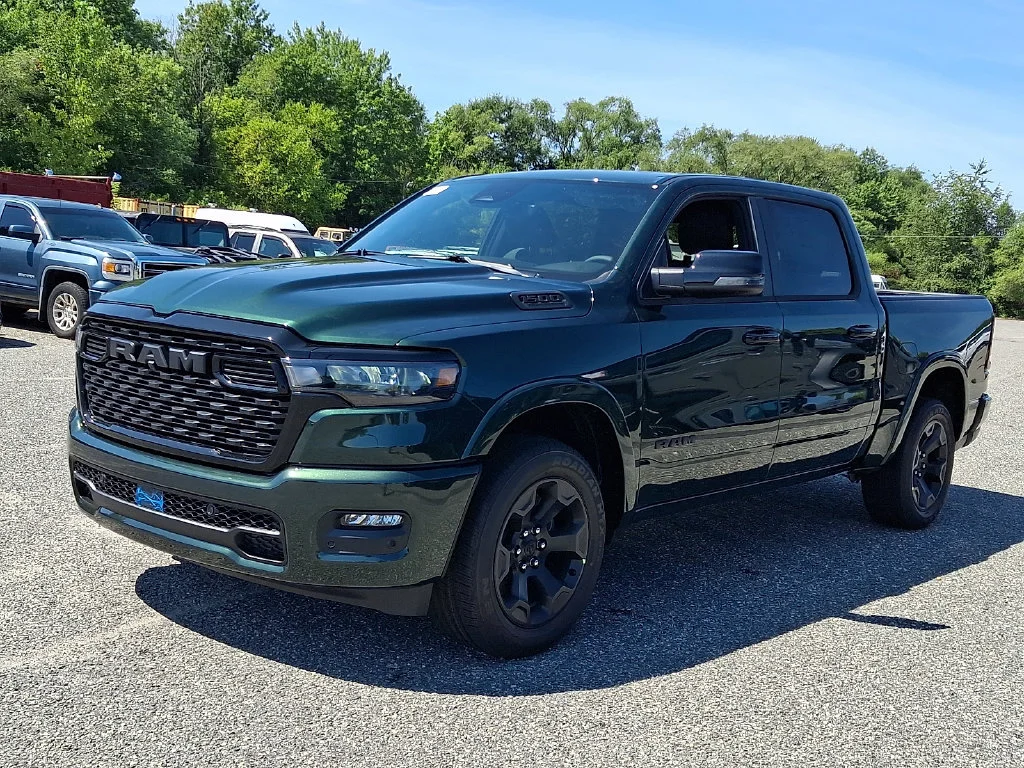 New 2027 Serrano-Green Metallic Exterior Paint RAM Big Horn image 4