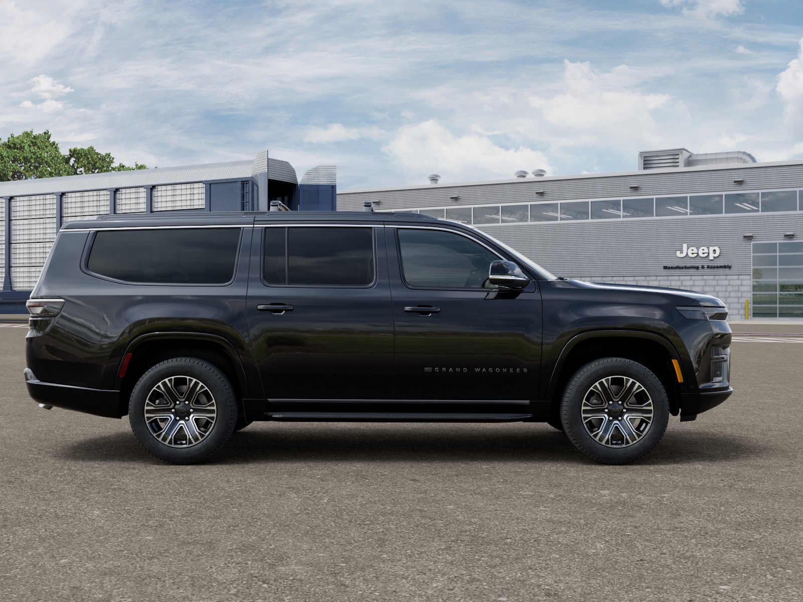 New 2026 High Gloss Black Exterior Paint Jeep Grand Wagoneer image 12