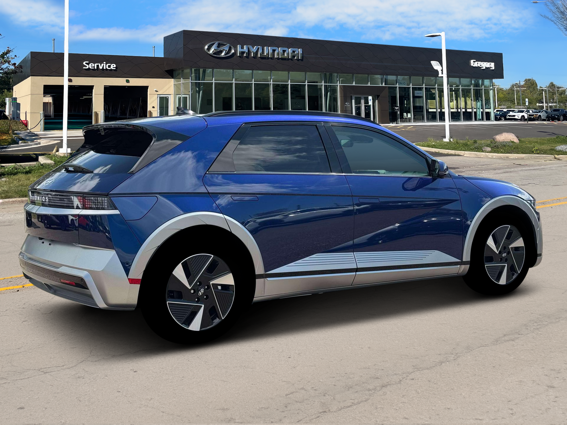 New 2026 Blue Hyundai Limited image 8