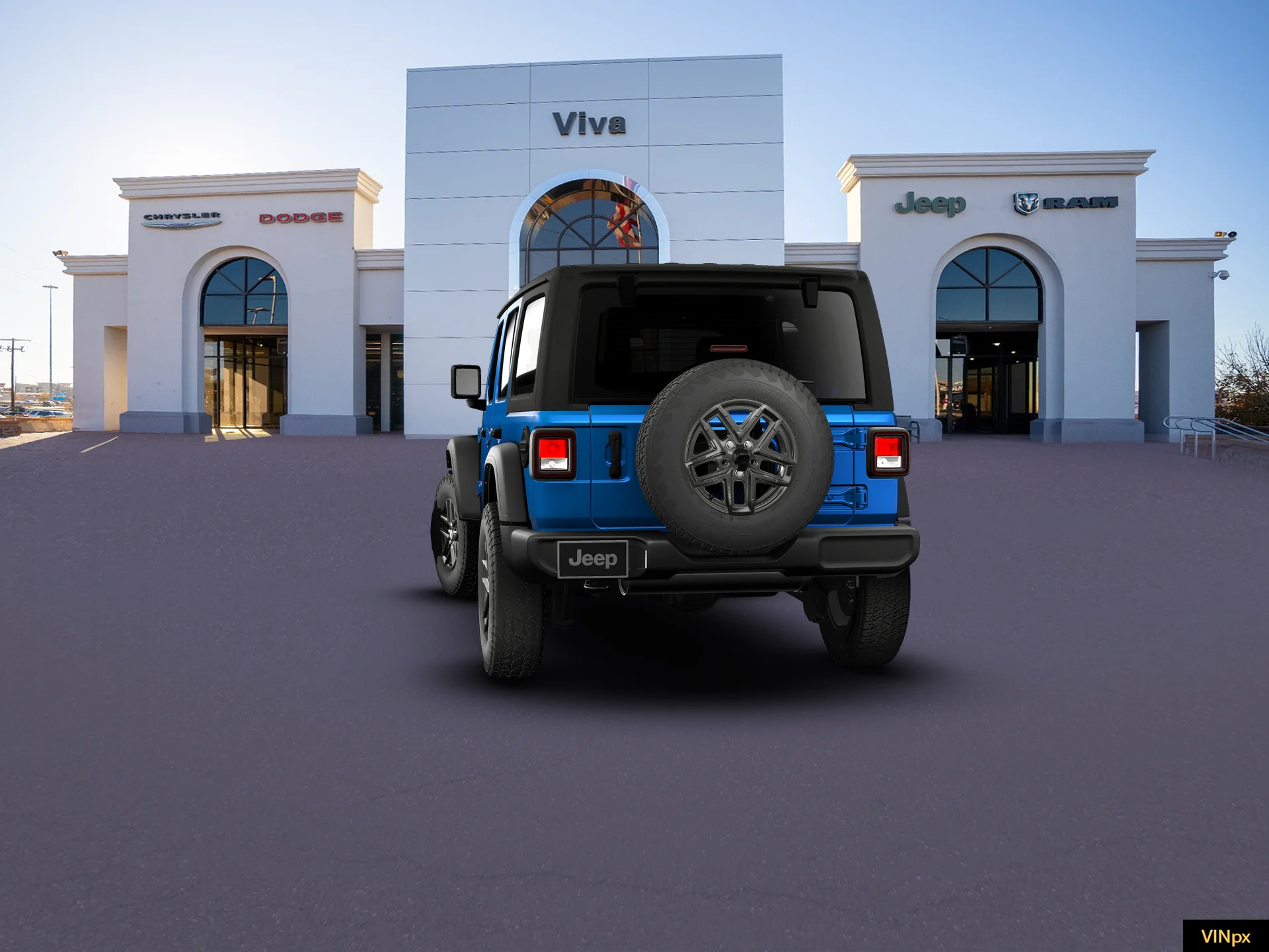 New 2026 Hydro Blue Pearlcoat Jeep Sport S image 2
