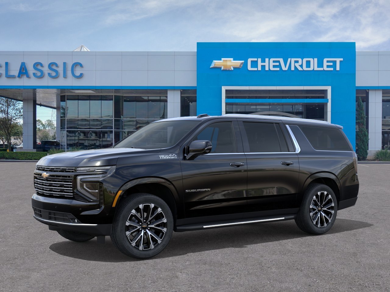 2026 Chevrolet Suburban High Country Black at Classic Elite Chevrolet Hwy 6