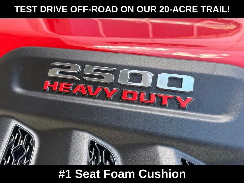 New 2026 Flame Red Clear-Coat Exterior Paint RAM Laramie image 34