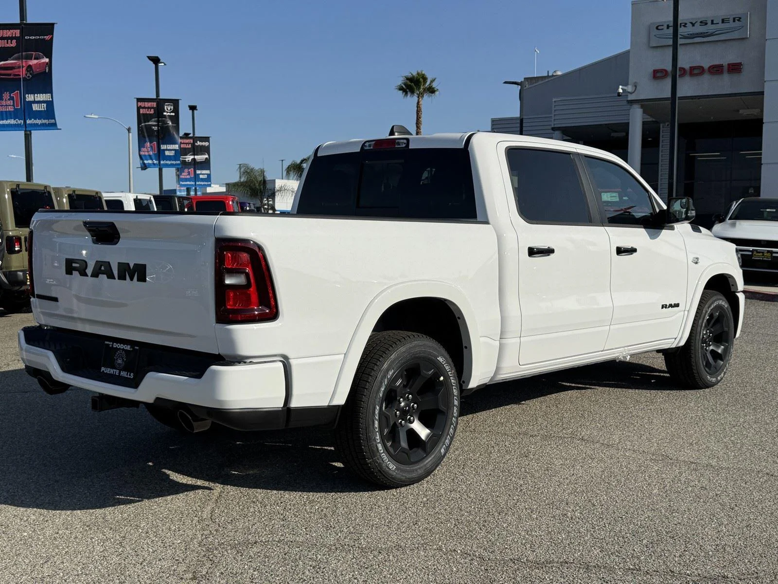 New 2026 Bright White Clearcoat RAM Big Horn image 5