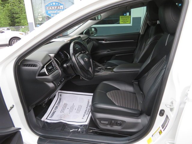 Used 2021 Super White Toyota SE image 22