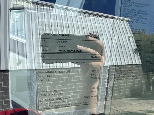 New 2027 Oxford White Ford Lariat image 33