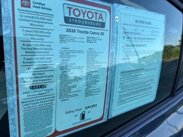 Certified Used 2026 DARK COSMOS Toyota  image 30