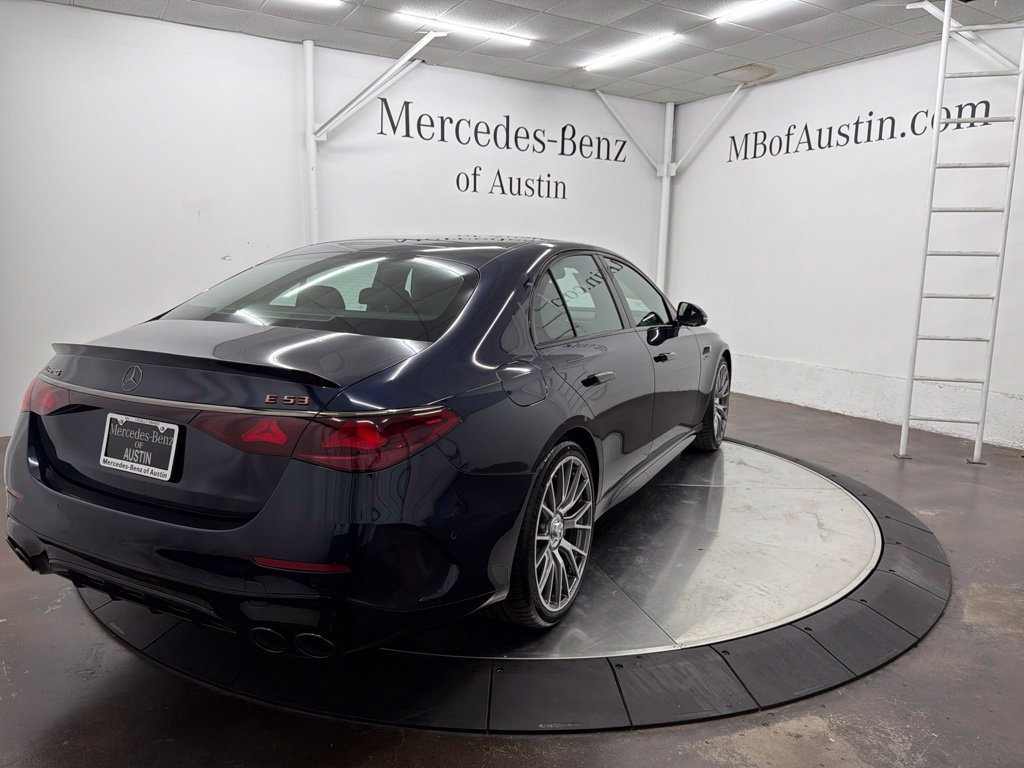 New 2027 Nautical Blue Metallic Mercedes-Benz AMG® E 53 Hybrid Sedan image 80