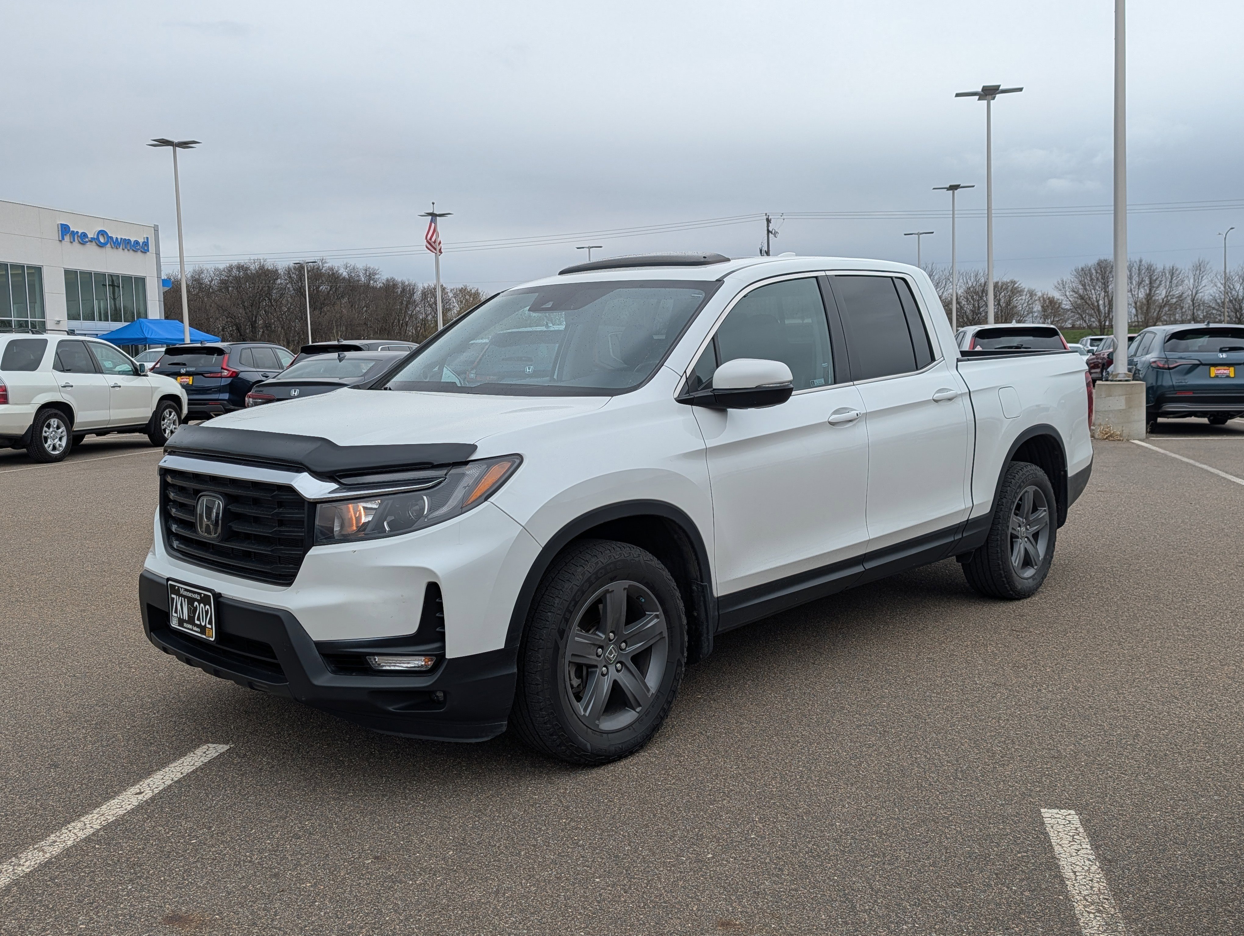 Used 2022 Honda Ridgeline RTL with VIN 5FPYK3F55NB025137 for sale in Waite Park, Minnesota