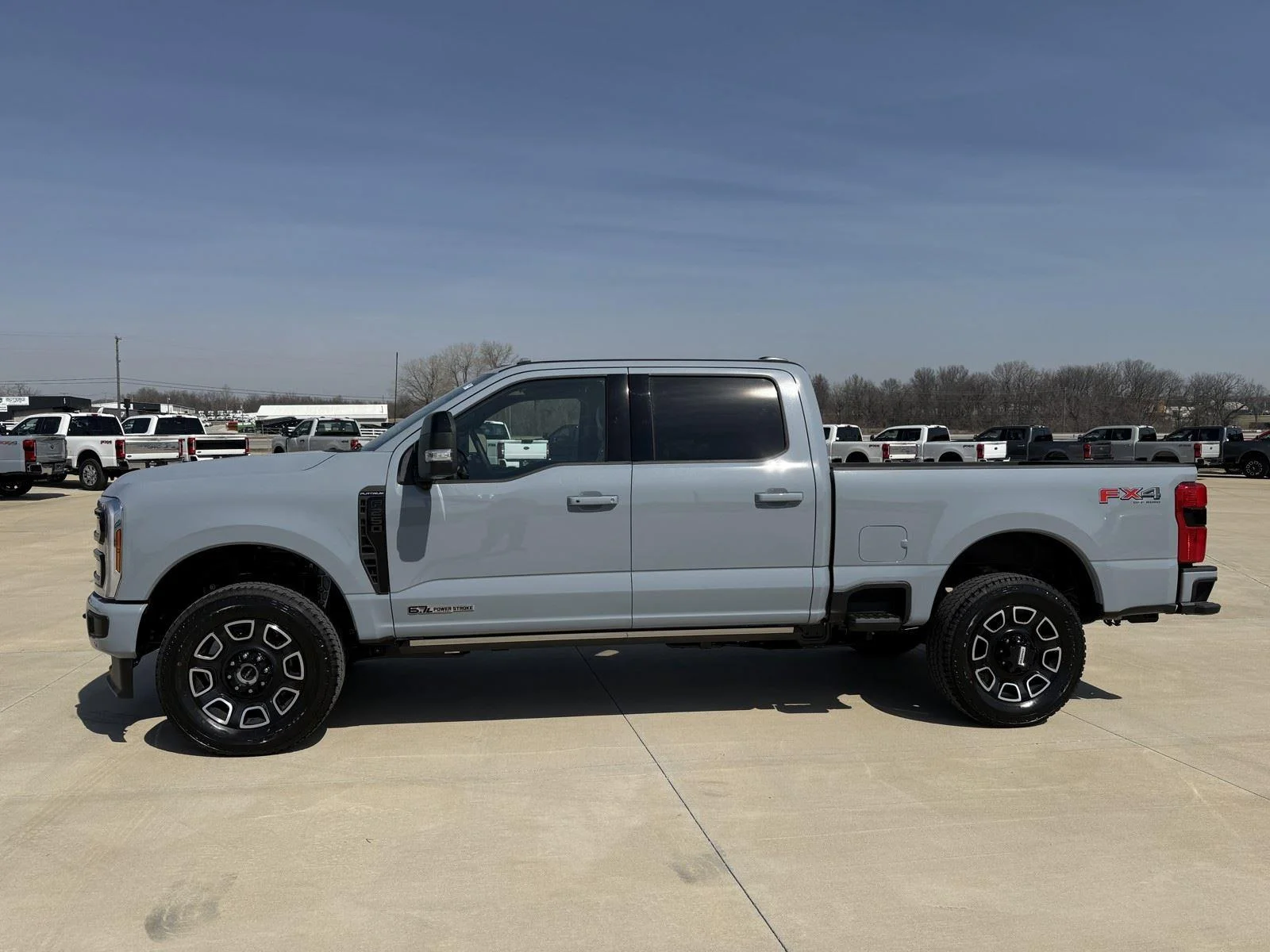 New 2026 Glacier Gray Metallic Tri-Coat Ford F-250® Platinum® image 5