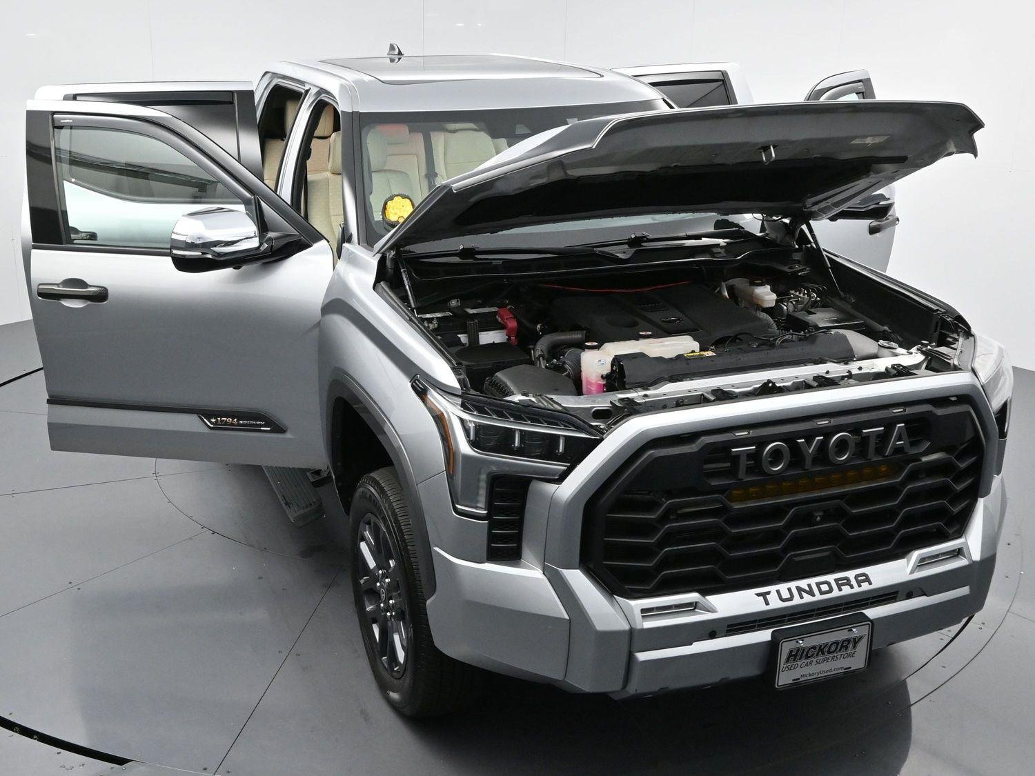 Used 2022 Celestial Silver Metallic Toyota 1794 Edition image 43