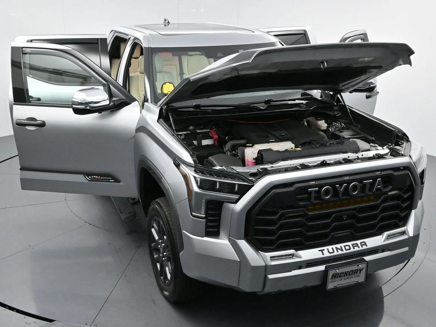 Used 2022 Celestial Silver Metallic Toyota 1794 Edition image 43