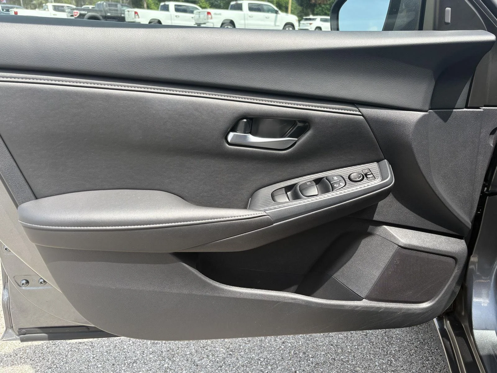 Used 2025 Atlantic Gray Metallic Nissan SV image 25