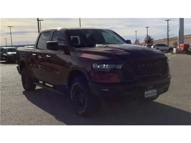 New 2026 Delmonico Red Pearl-Coat  Paint Ram REBEL CREW CAB 4X4 5