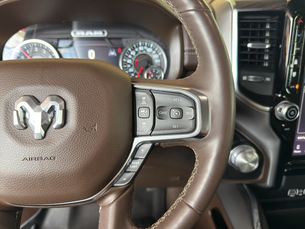 Used 2025 Diamond Black Crystal Pearlcoat Ram Laramie image 16