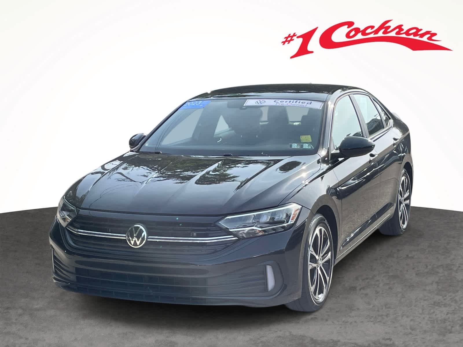 Certified Used 2023 Deep Black Pearl Volkswagen Sport image 11