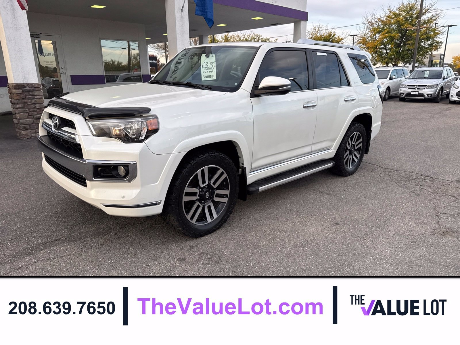 Used 2016 White Toyota Limited image 8