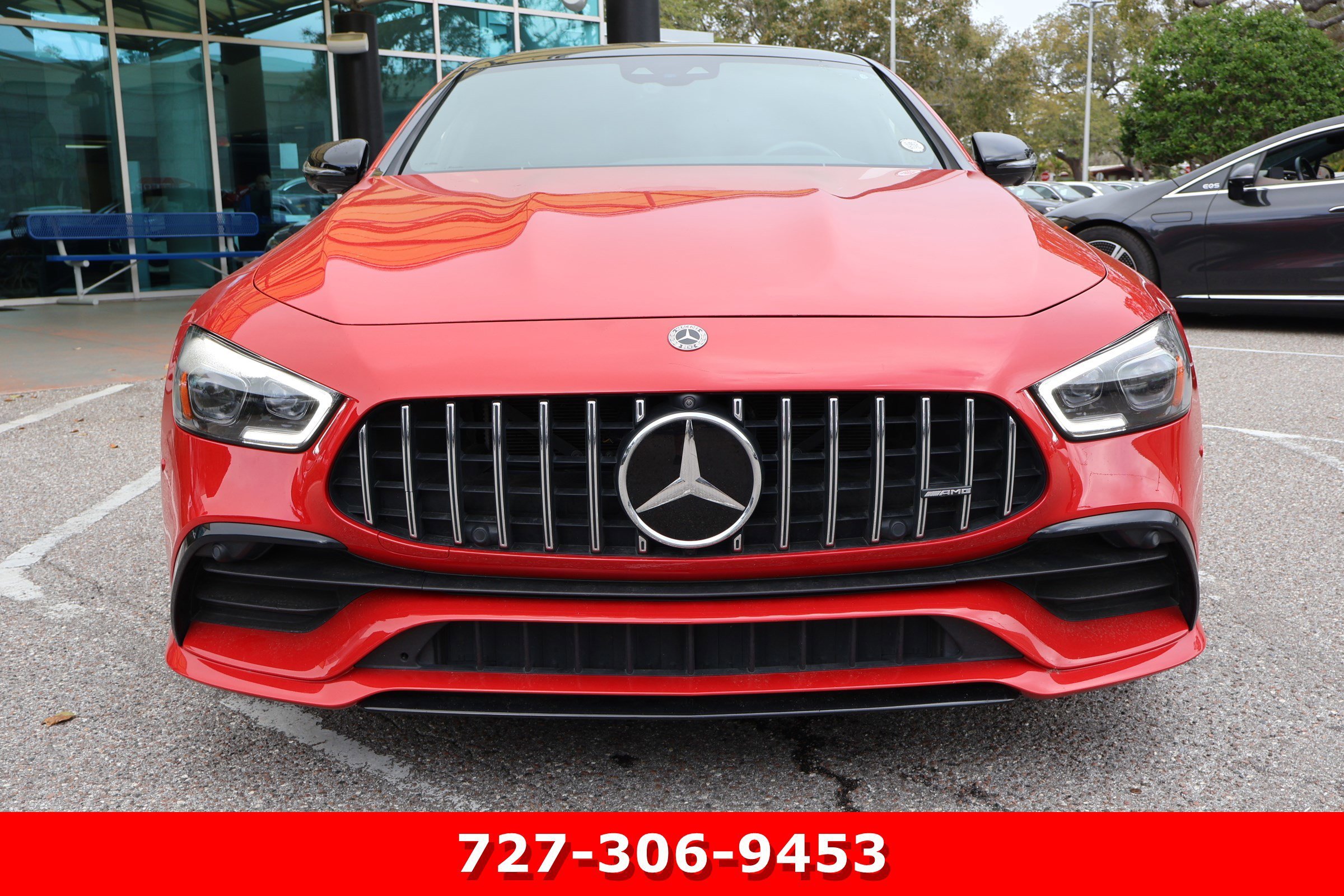 Certified Used 2022 Jupiter Red Mercedes-Benz AMG® GT 53 image 14