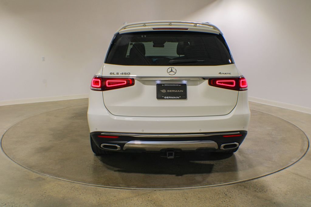 Used 2021 White Mercedes-Benz GLS 450 image 4