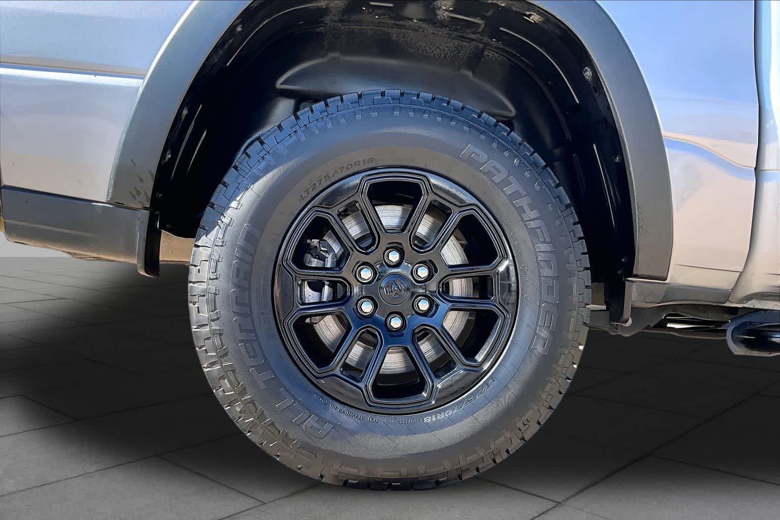 Used 2025 Billet Silver Metallic Clearcoat Ram Rebel image 11
