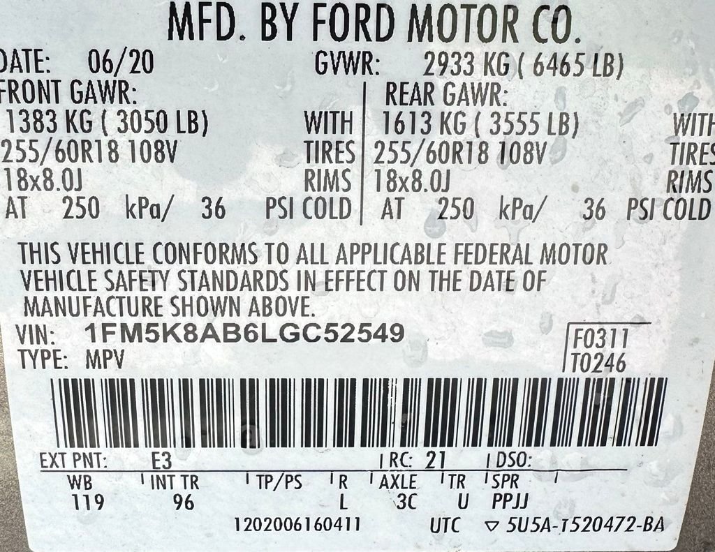 Used 2020 Beige Ford Base image 34