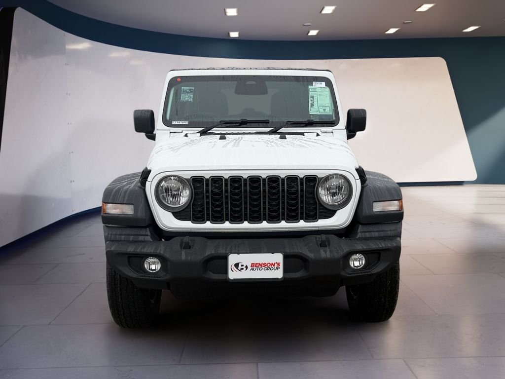 New 2026 Bright White Clearcoat Jeep Sport RHD image 8