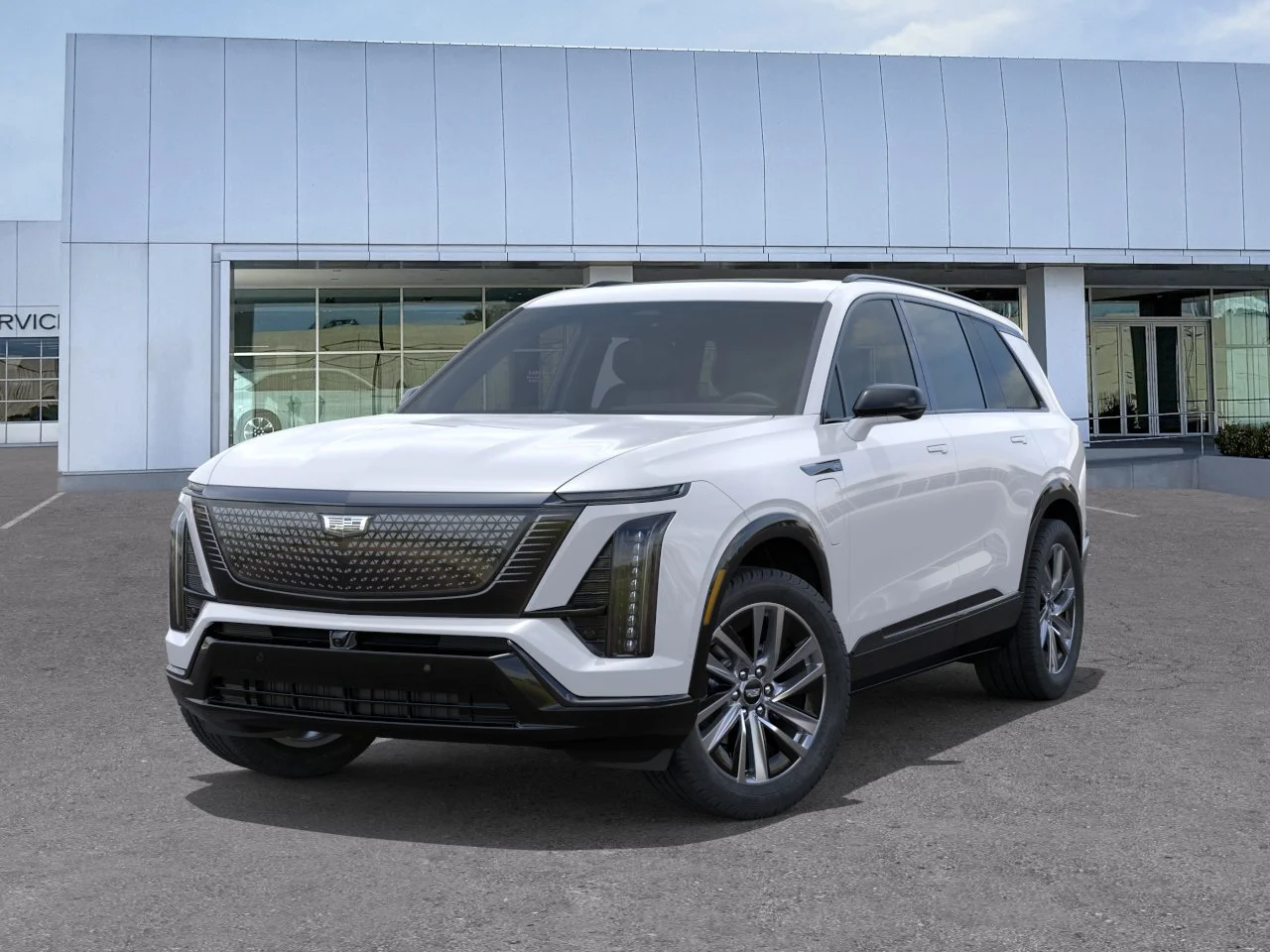 New 2027 Vibrant White Tricoat Cadillac Sport image 7
