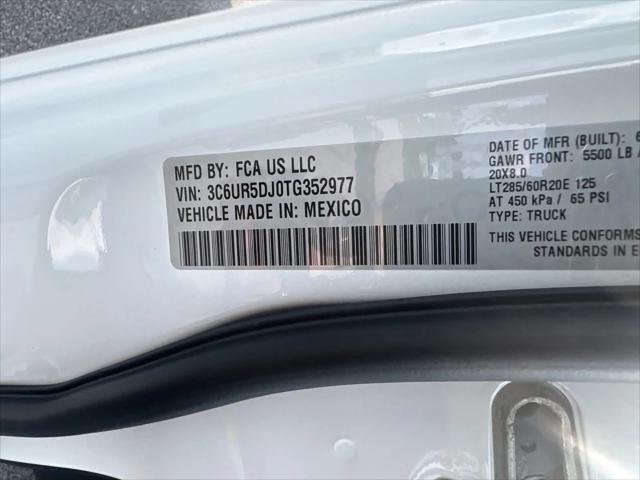 New 2026 Bright White Clear-Coat Exterior Paint RAM Big Horn image 31