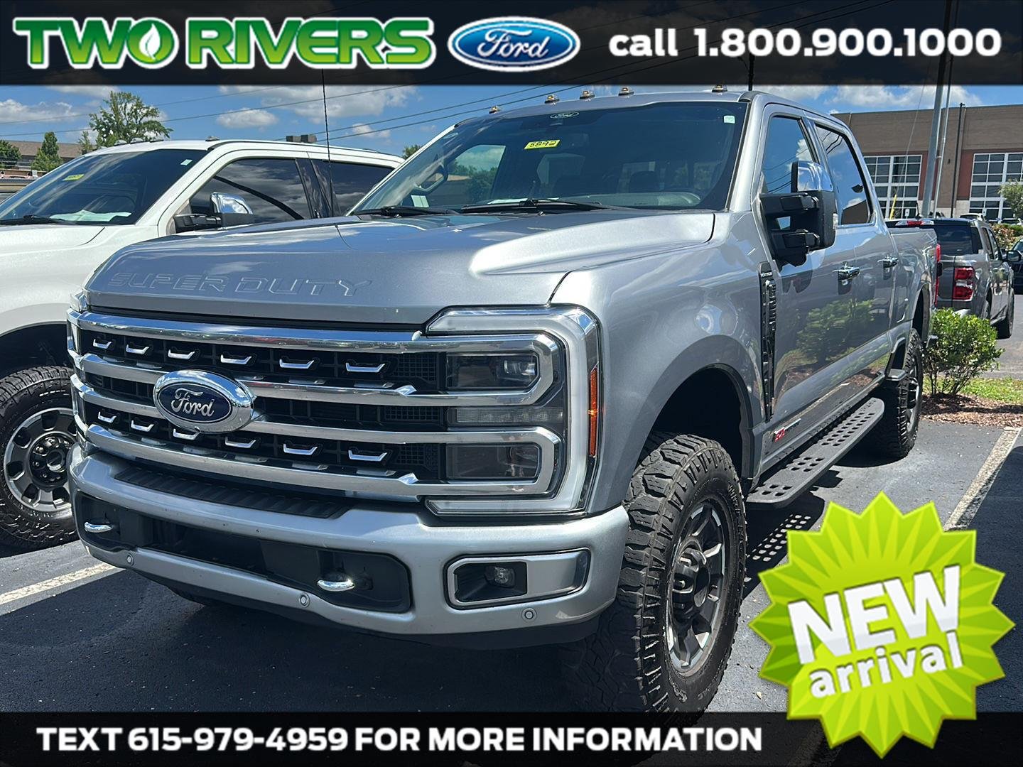 Used 2024 Iconic Silver Ford Platinum image 1