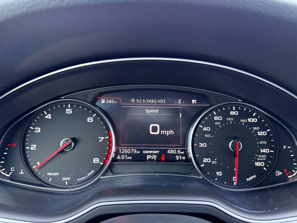 Used 2018 Ink Blue Metallic Audi Premium Plus image 17