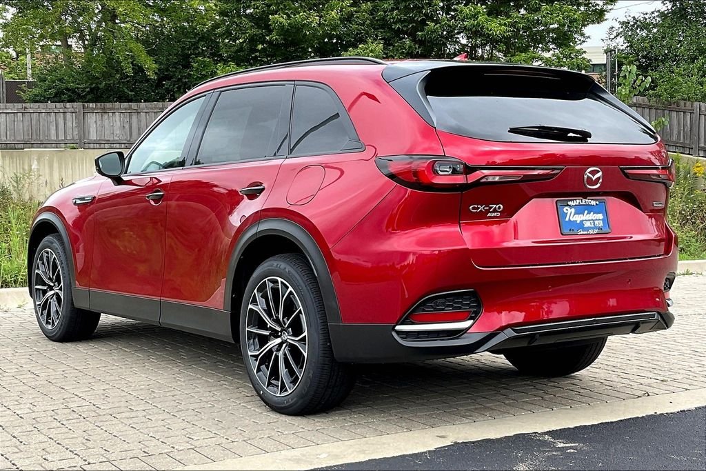 Used 2025 Red Mazda Premium Plus image 3