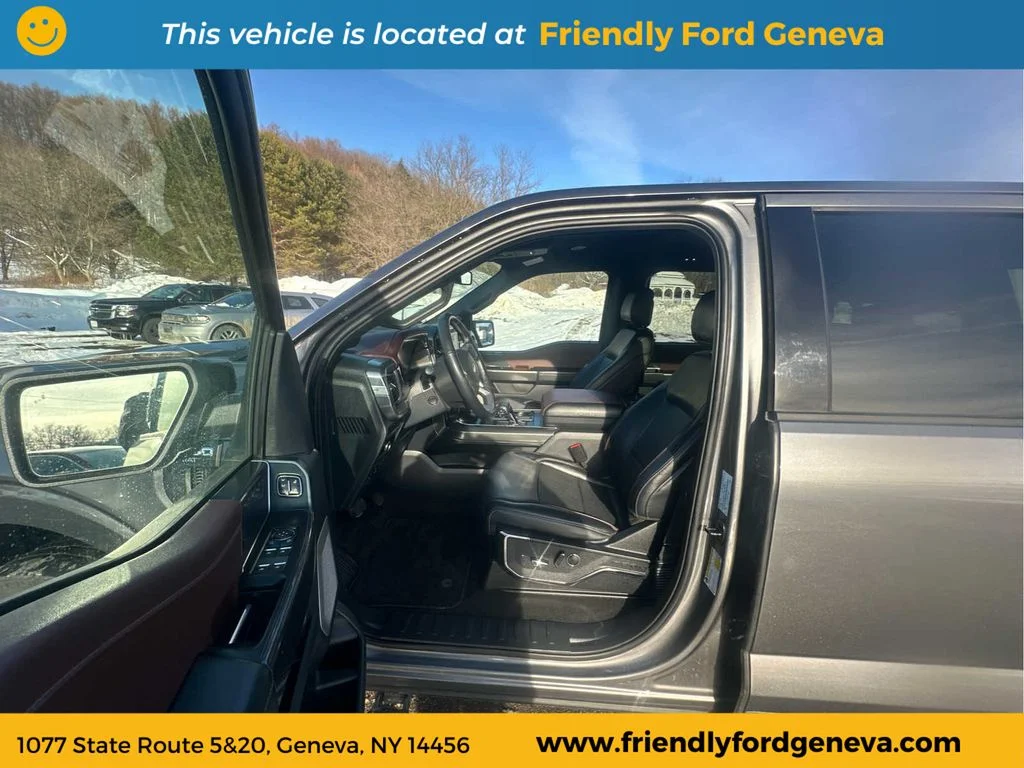 Certified Used 2023 Gray Metallic Ford Lariat image 28