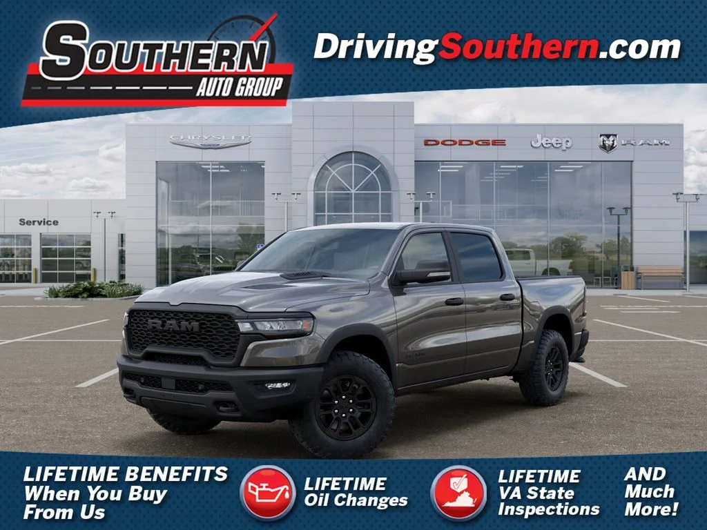 New 2026 Granite Crystal Metallic Clear-Coat Exterior Paint RAM Rebel image 1