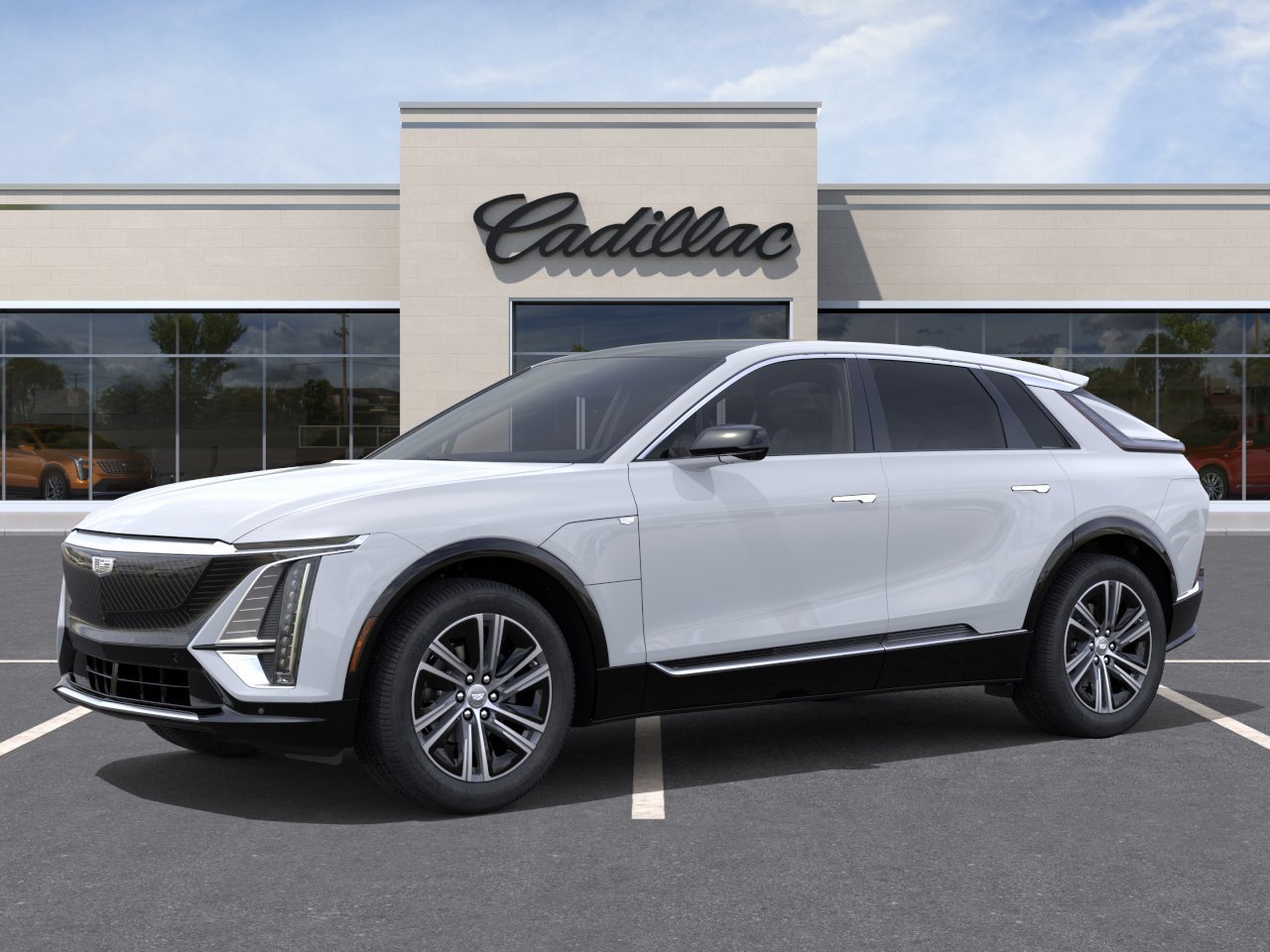 New 2026 Vibrant White Tricoat Cadillac Luxury image 2