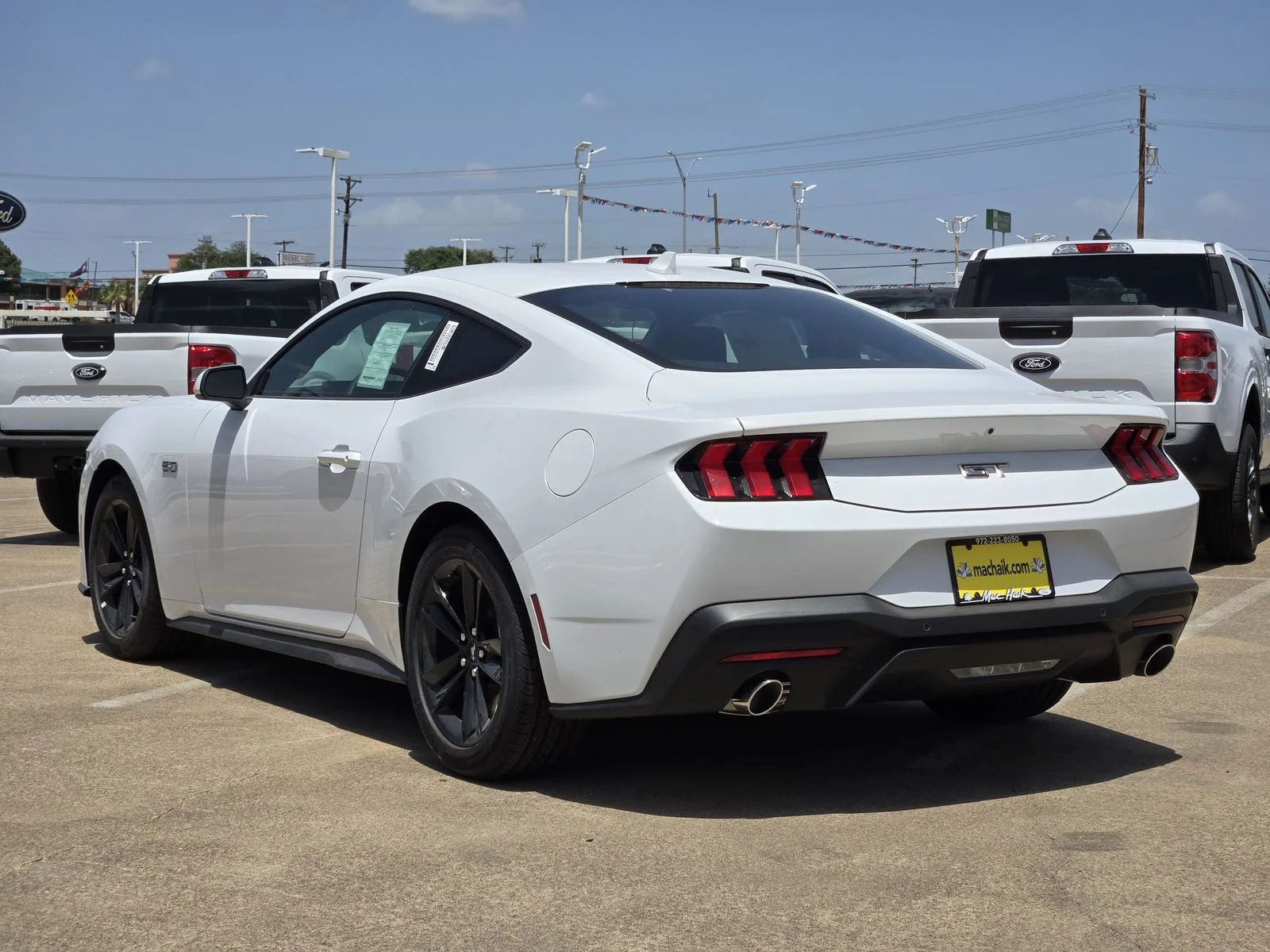 New 2026 Oxford White Ford GT Fastback image 3