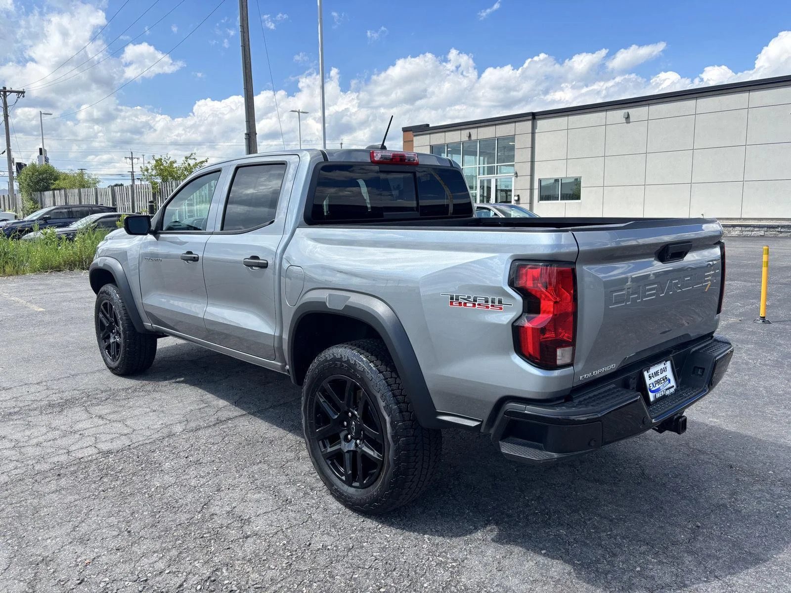 Used 2024 Sterling Gray Metallic Chevrolet Trail Boss image 5