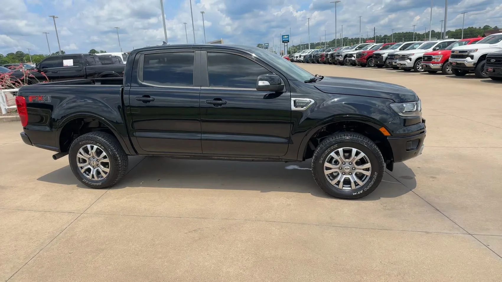 Used 2023 Shadow Black Ford Lariat image 2