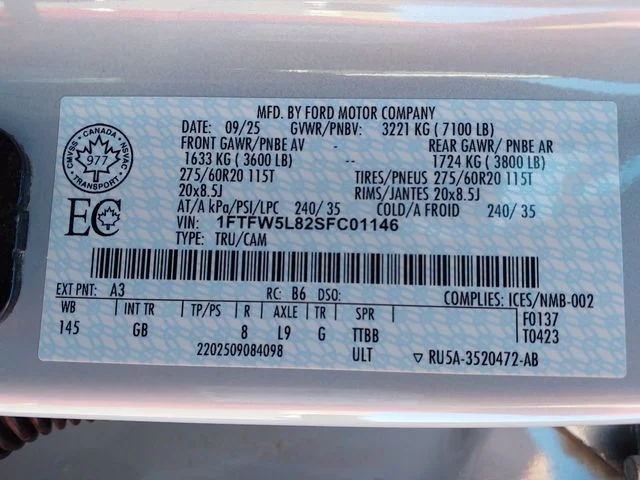 Certified Used 2025  Ford Lariat image 25