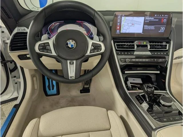 New 2026 Mineral White Metallic BMW 840i image 14