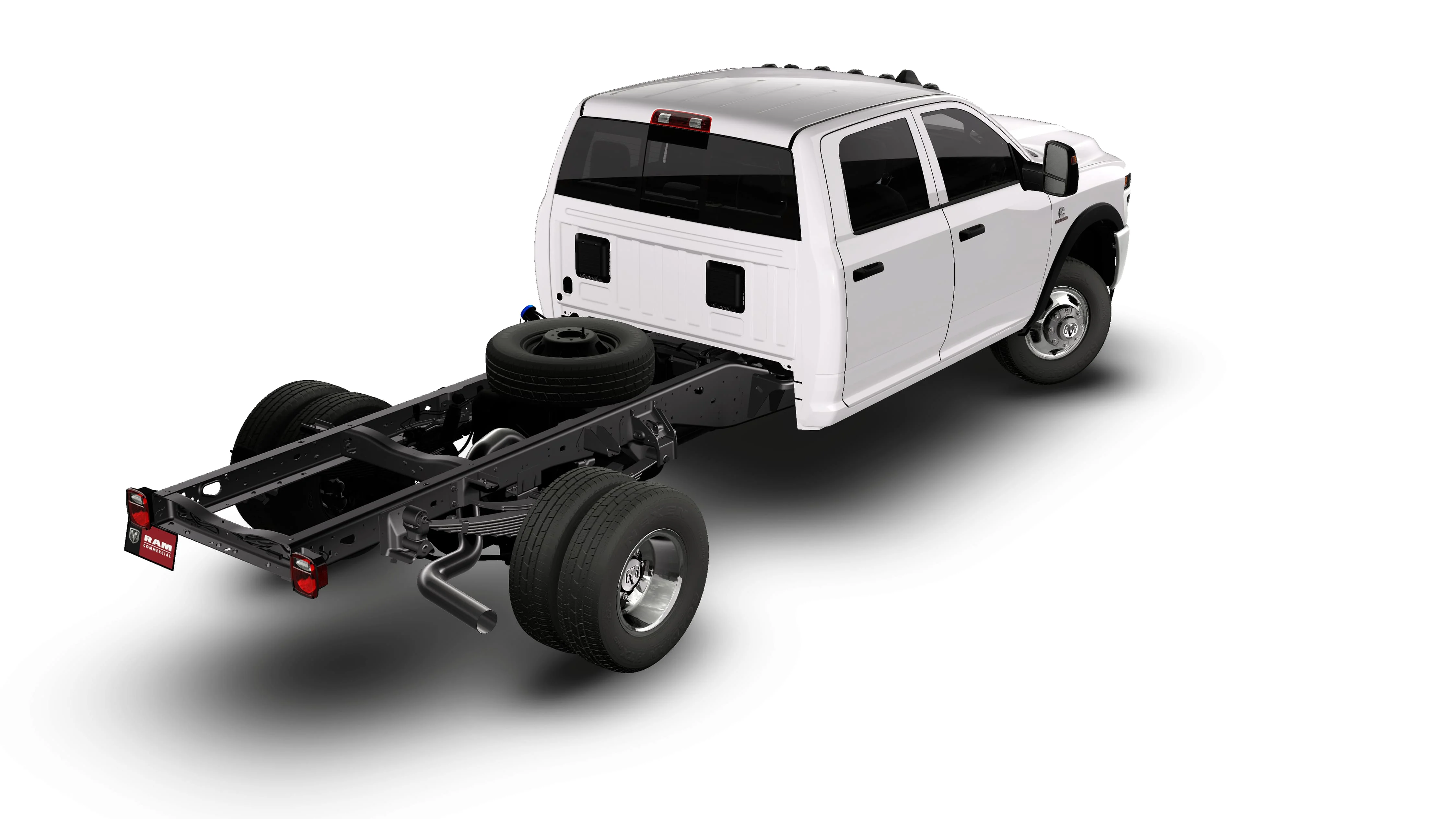 New 2026 Bright White Clear-Coat Exterior Paint RAM Tradesman image 28