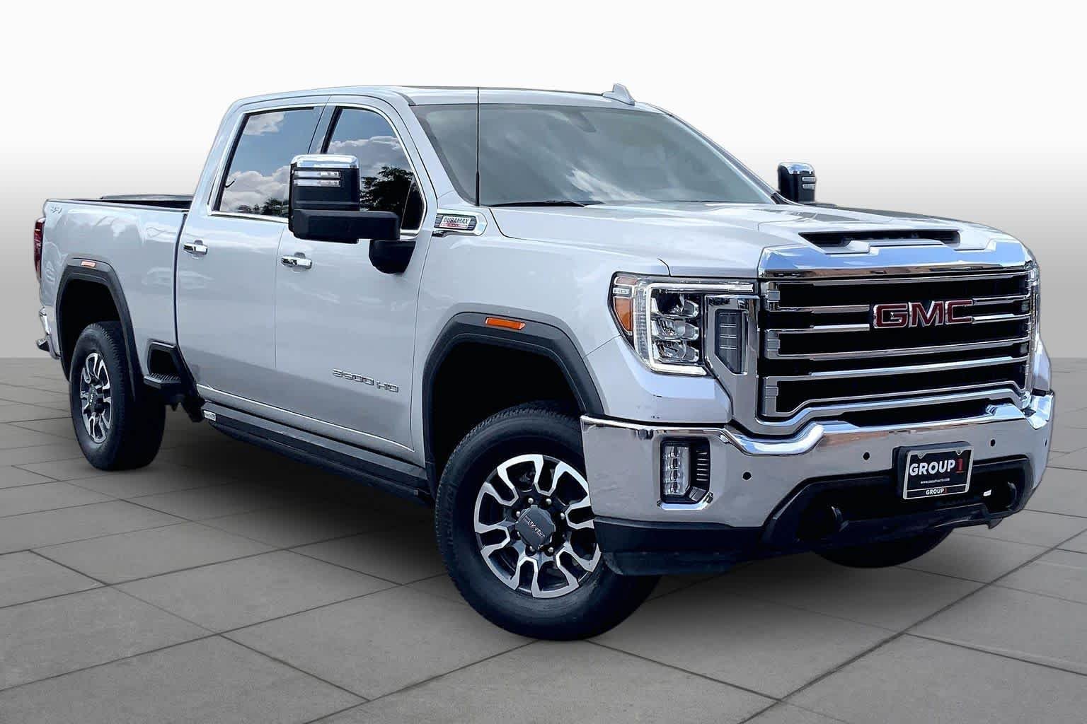 Used 2021 Quicksilver Metallic GMC SLT image 3