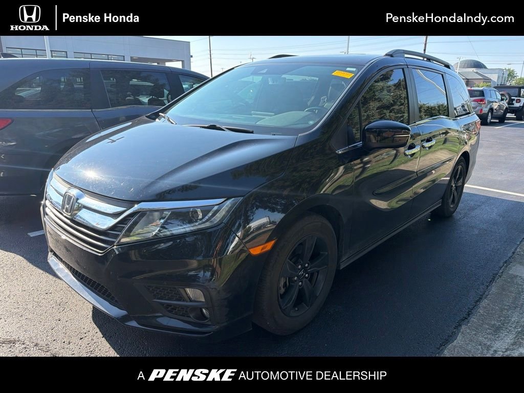 Used 2019 Crystal Black Pearl Honda EX-L image 1