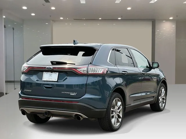 Used 2016 Blue Ford Titanium image 4