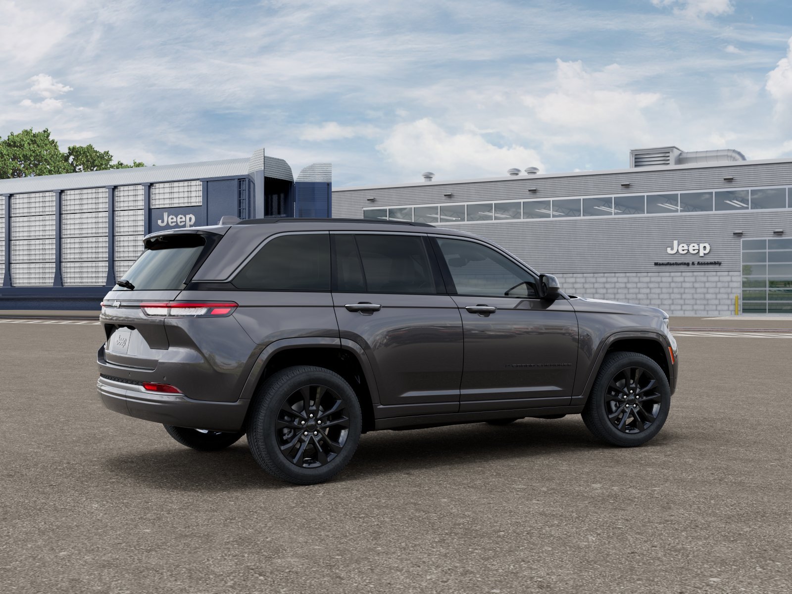 New 2026 Baltic Gray Metallic Clear-Coat Exterior Paint Jeep Limited Reserve image 2