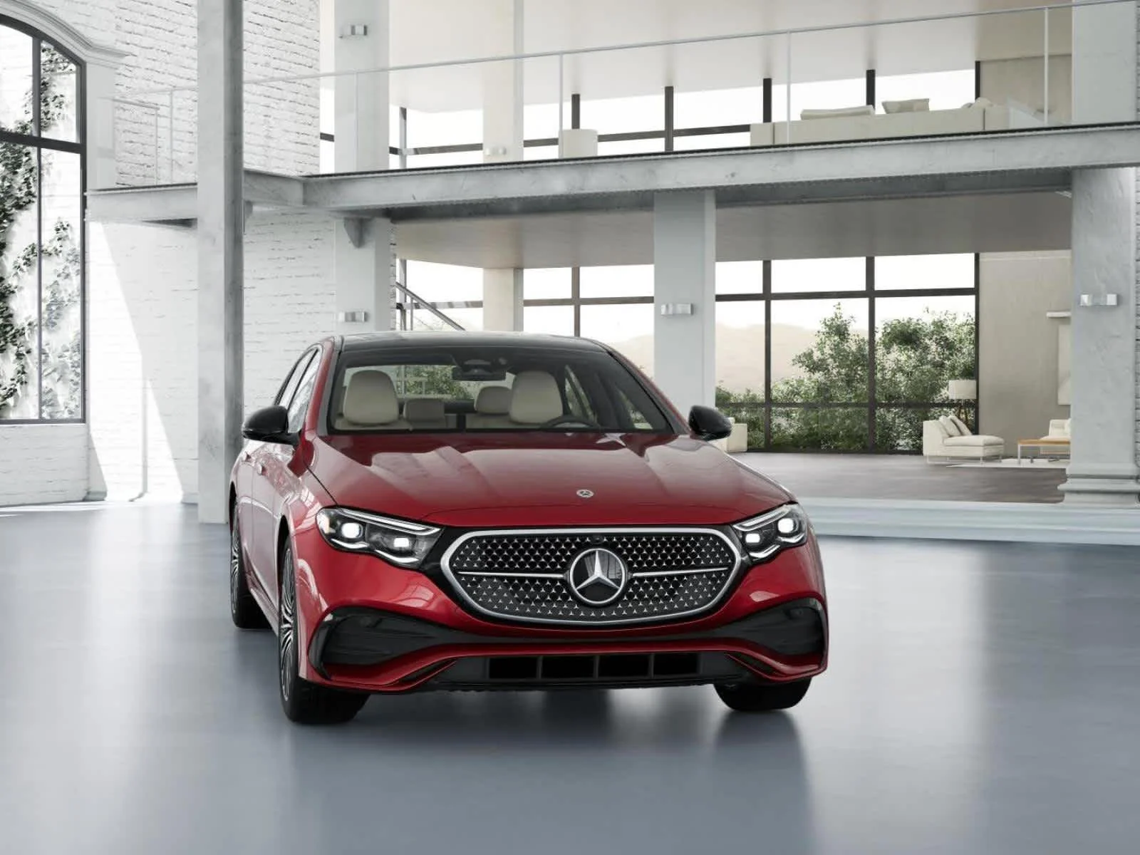 New 2026 MANUFAKTUR Patagonia Red Metallic Mercedes-Benz E 350 image 7