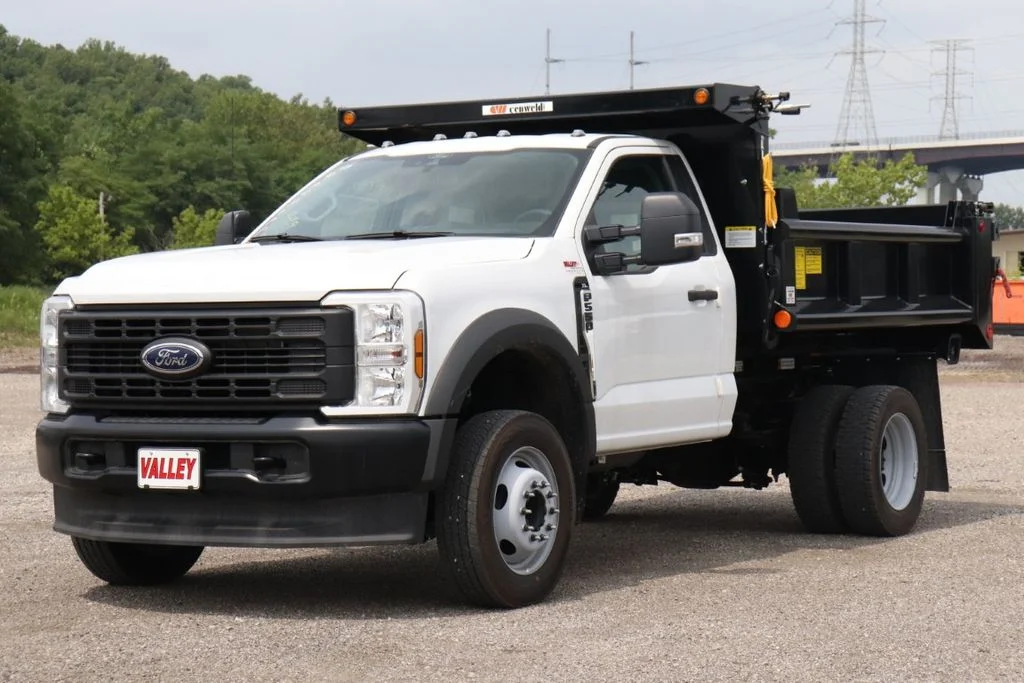 New 2026 White Ford XL Dump Truck image 5