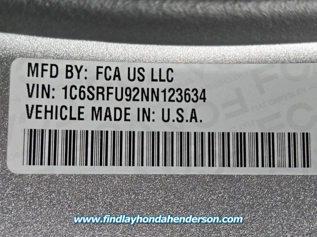 Used 2022 Billet Silver Metallic Ram TRX image 15
