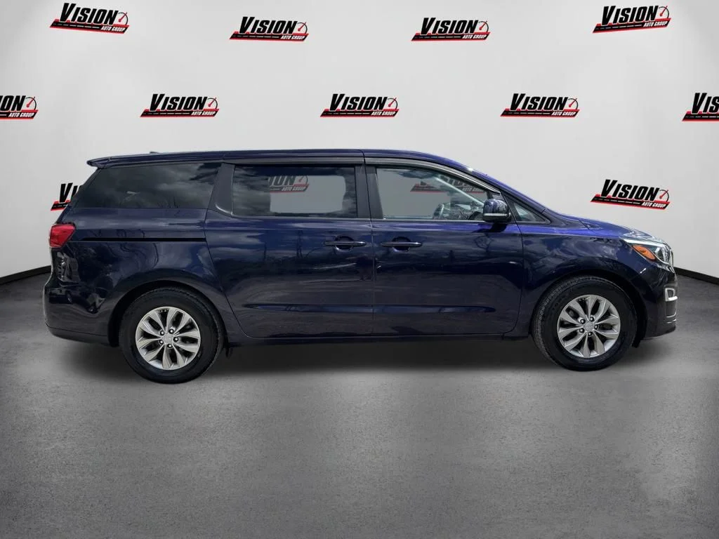Used 2020 Blue Kia LX image 4