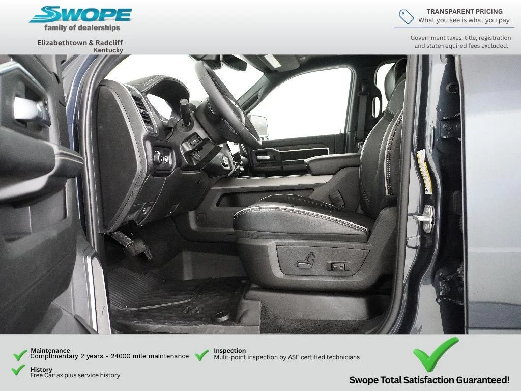 Used 2025 Forged Blue Metallic Ram Laramie image 12