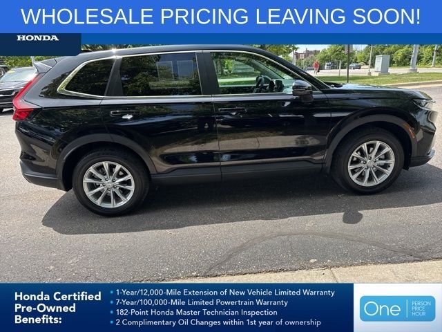 Certified Used 2025 Crystal Black Pearl Honda 1.5T AWD EX image 7